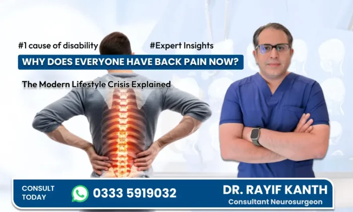 Why Does Everyone Have Back Pain Now? The Modern Lifestyle Crisis Destroying Your Spine - By Dr Rayif Kanth
